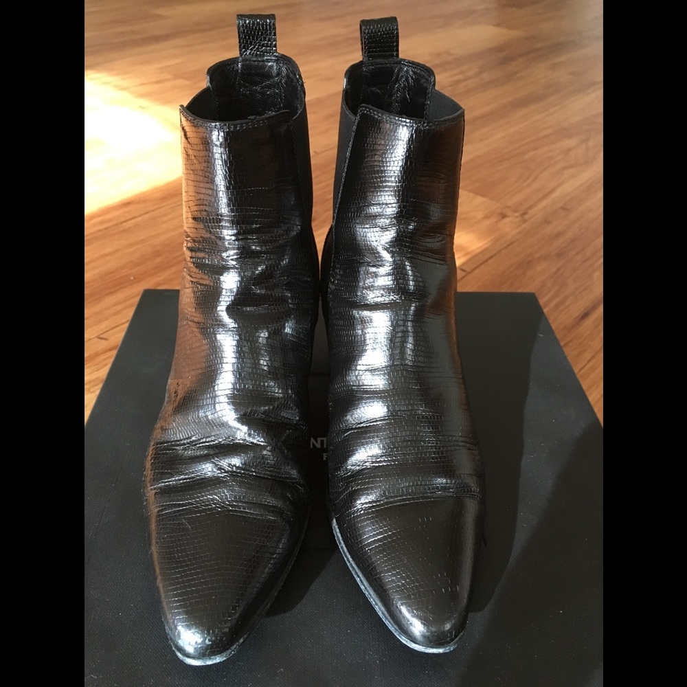 Saint Laurent SLP Chelsea Dakota Boots Black 35 - Picture 2 of 7